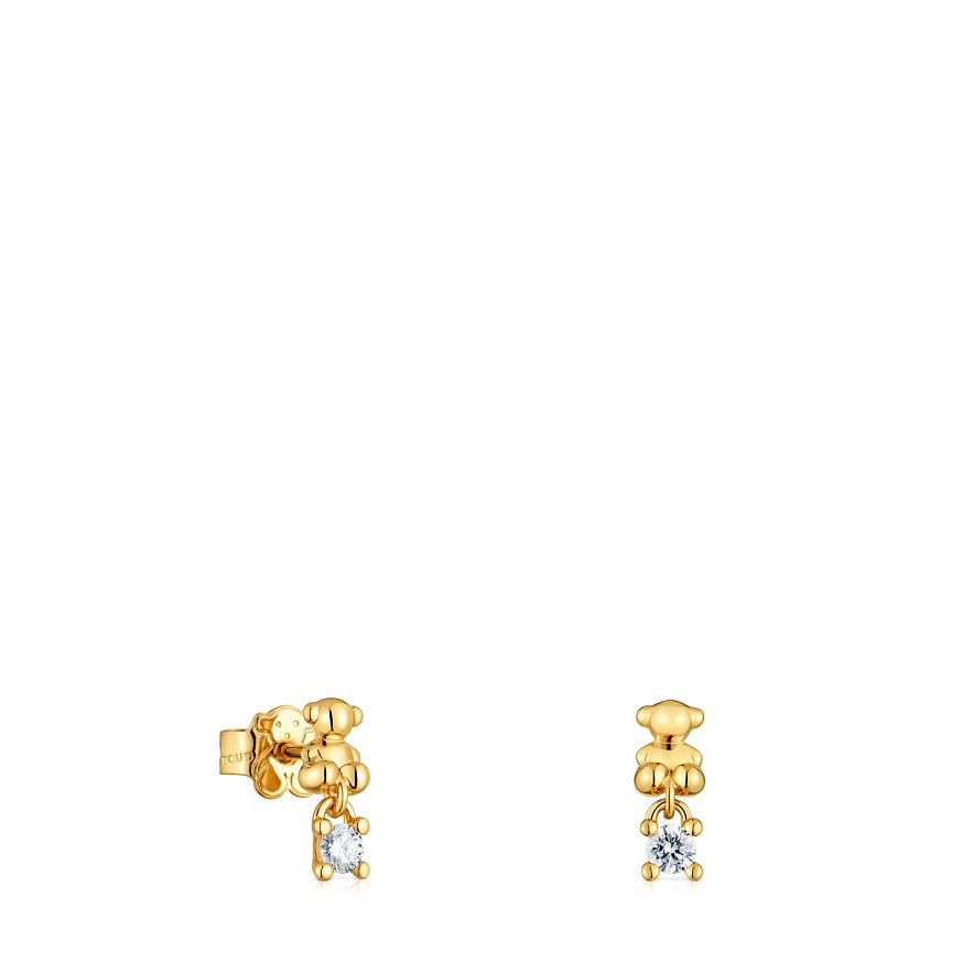 Серьги TOUS Bold Bear LGD 1004463000