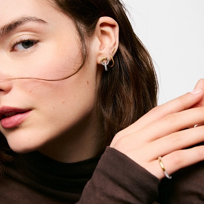 Сережки TOUS Unlock 1004637000 - 3