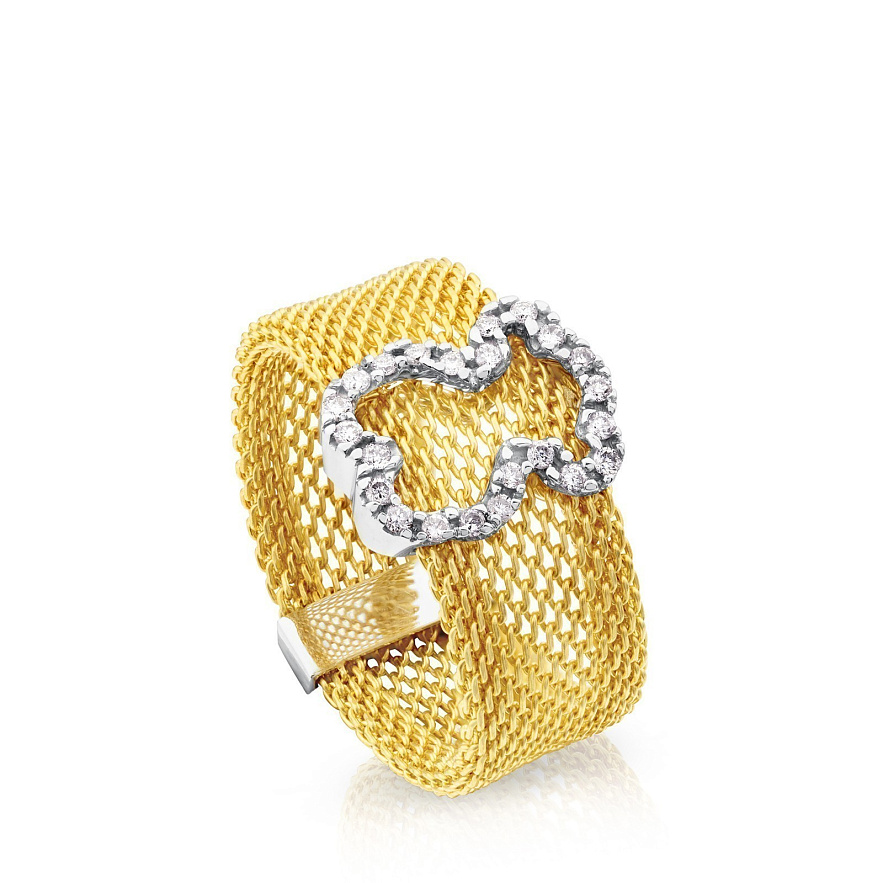 Каблучка TOUS Icon Mesh 61310510